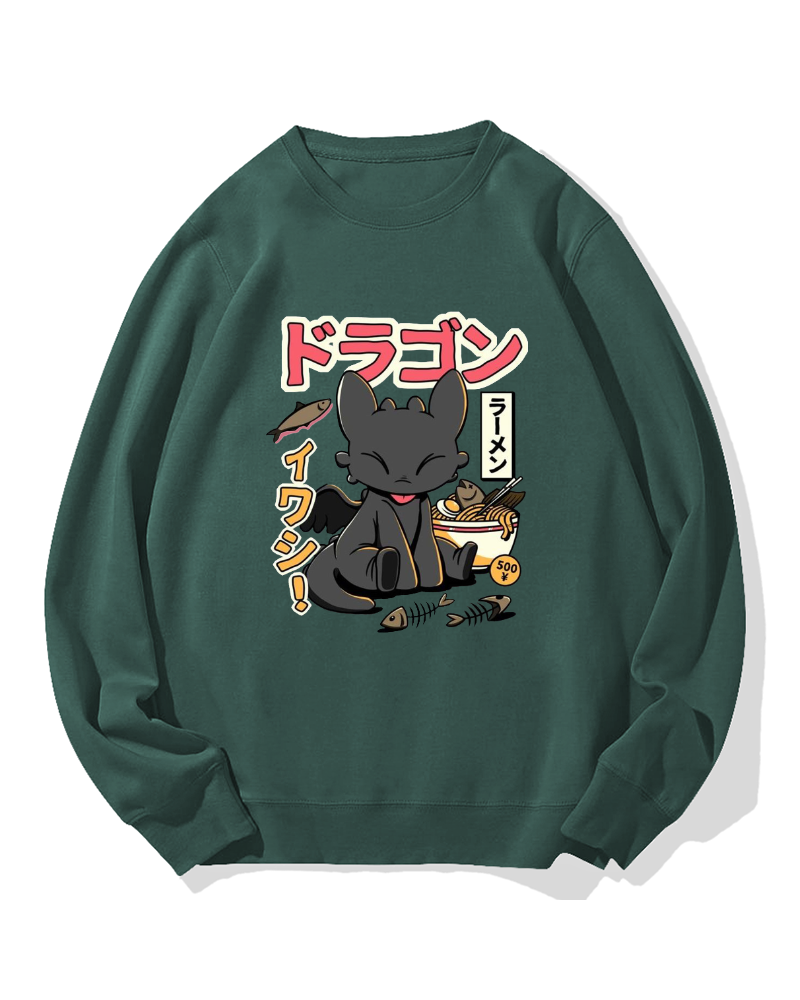 Dragon Ramen Cotton Sweatshirt