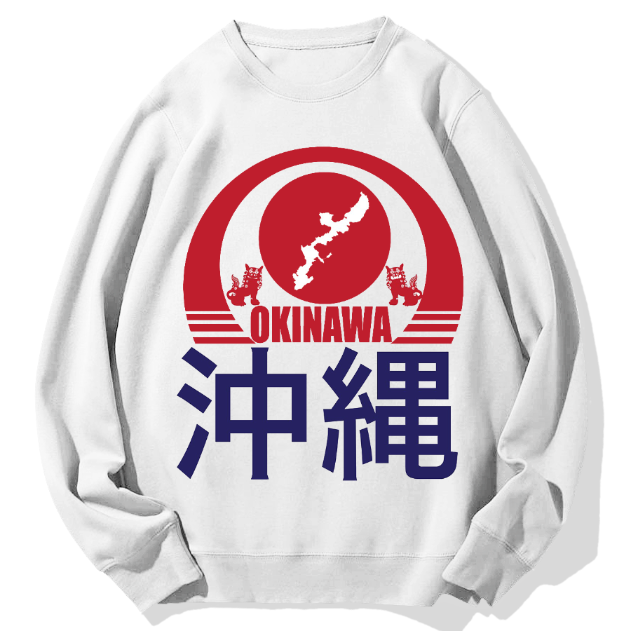Okinawa Geek Cotton Sweatshirt