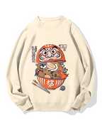 Daruma Ramen Cotton Sweatshirt