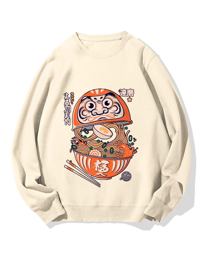 Daruma Ramen Cotton Sweatshirt
