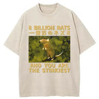 Smelliest Rat Washed T-Shirt