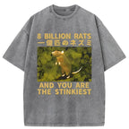 Smelliest Rat Washed T-Shirt