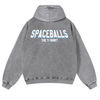 Spaceballs Vintage Washed Cotton Back Art Hoodie