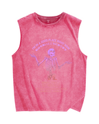 Good Place Vintage Distressed Washed Tank Top