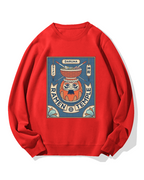 Ramen Temple Cotton Sweatshirt