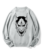 Japanese Demon Cotton Sweatshirt