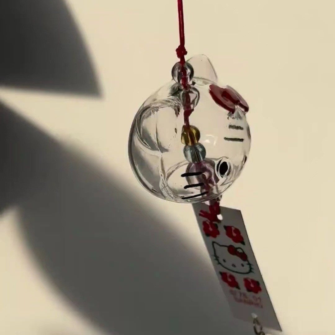 Cat wind chime