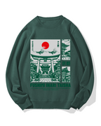 Osaka Fushimi-Inari Taisha Cotton Sweatshirt