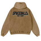 Spaceballs Vintage Washed Cotton Back Art Hoodie