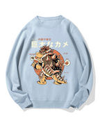 Giant Turtle Cotton Sweatshirt