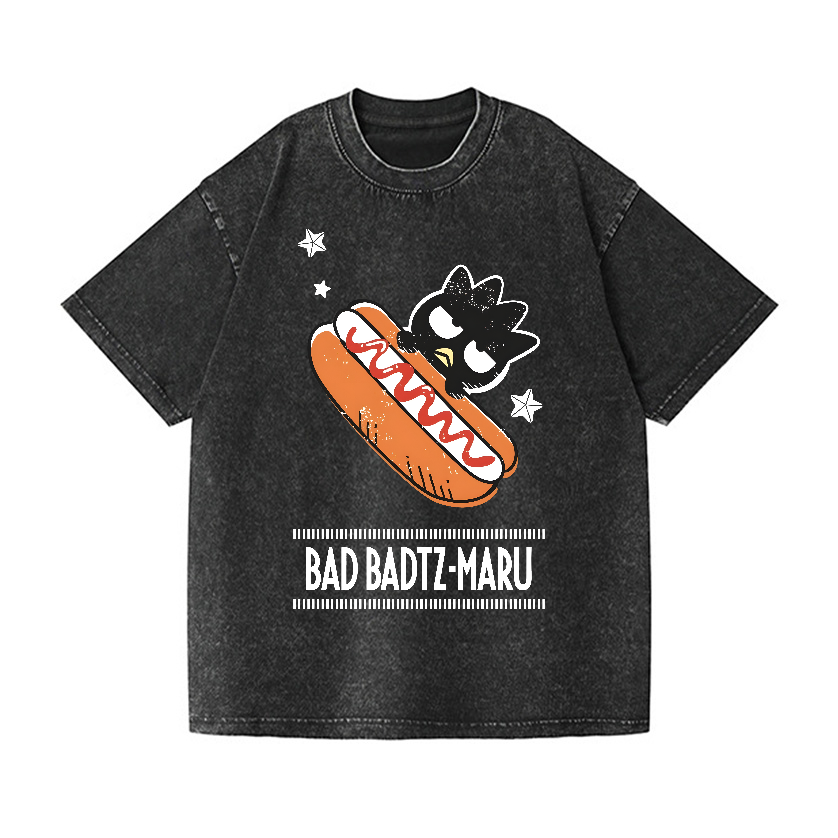 Bad Badtz-Maru Vintage Wash Japanese Design T-Shirt
