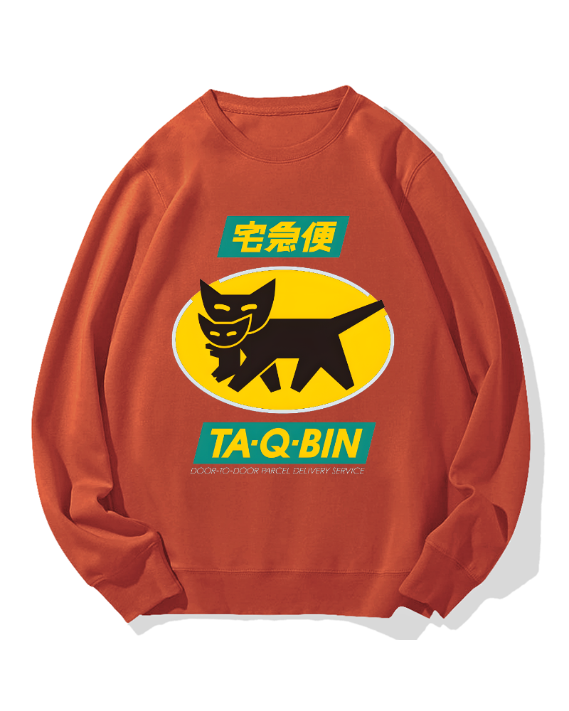 TA-Q-BIN Yamato Transport Cotton Sweatshirt
