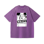 Waifu Vintage Wash Japanese Design T-Shirt