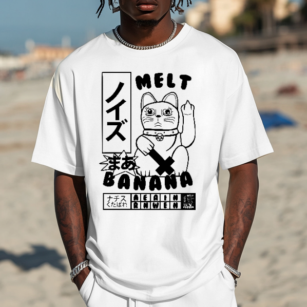 Lucky Cat Japanese Style Classic Tee