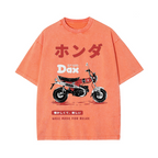 Honda Dax Vintage Wash Japanese Design T-Shirt