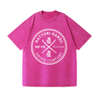 Hattori Hanzo Komainu Okinawa Sword Company Vintage Wash Japanese Design T-Shirt