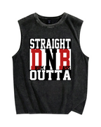 Drum N Bass Vintage Distressed Washed Tank Top