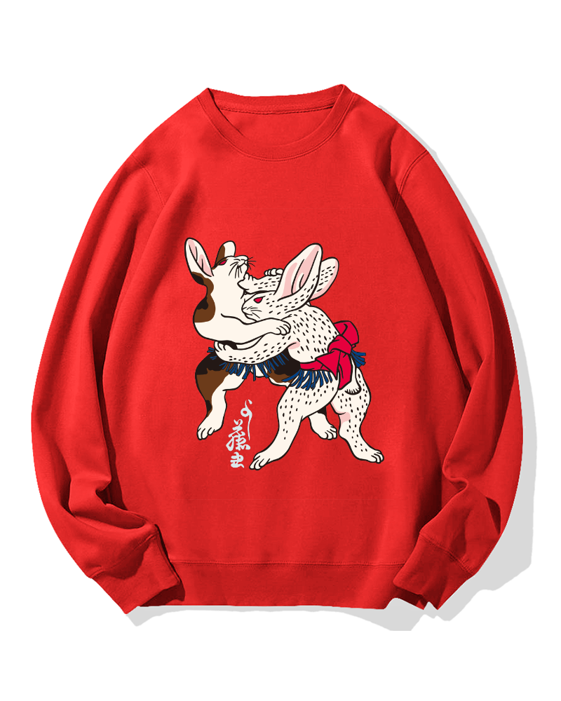 Rabbit Sumo Cotton Sweatshirt