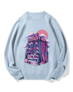 Japanese Video Game Cotton Sweatshirt