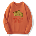 Don't bother me, I'm on a side quest Cotton Pullover Sweatshirt