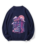 Japanese Video Game Cotton Sweatshirt