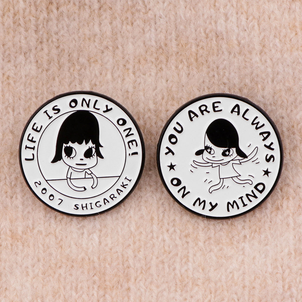 Yoshitomo Nara Alloy Pin