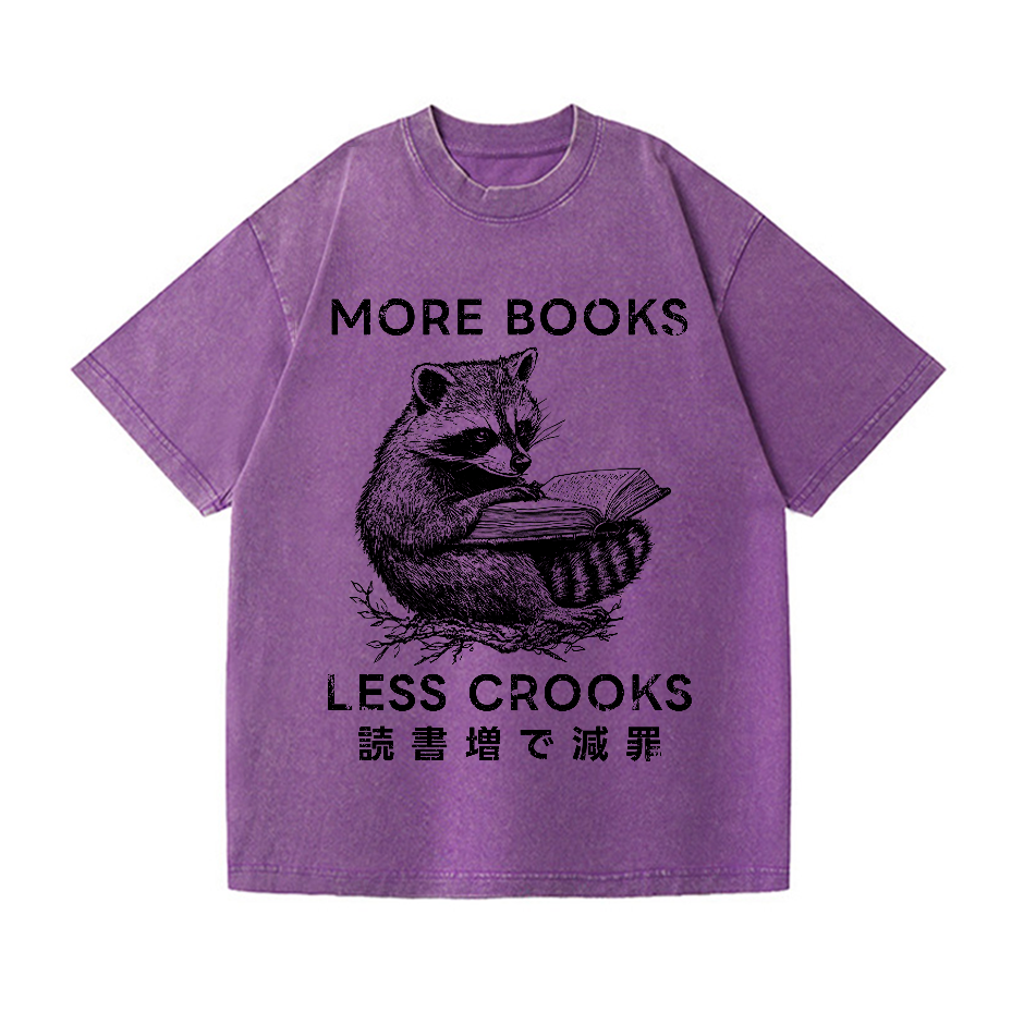 Racoons Vintage Wash Japanese Design T-Shirt