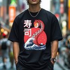 Sushi Octopus Japanese Style Classic Tee